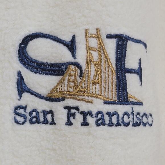 VTG Y2K San Fran Fleece Jacket - Picture 6 of 8